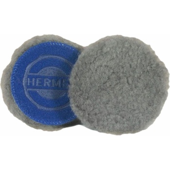 Hermes 6217122 | Leštiaci kotúč 80 mm, farba sivá, velúr, z ovčieho rúna