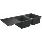 GROHE K500 композитна мивка 116x50.2 см черна (31647AP0) Мивка за вграждане