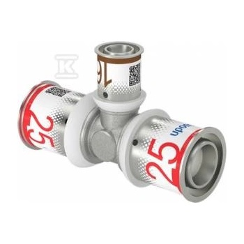 Uponor S-press plus reduction tee 25-16-2