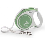 flexi Автоматичен повод Flexi COMFORT PLUS S ЛЕНТА - Светло зелен, 5 м за кучета до 15 кг NOBBY Germany 04587