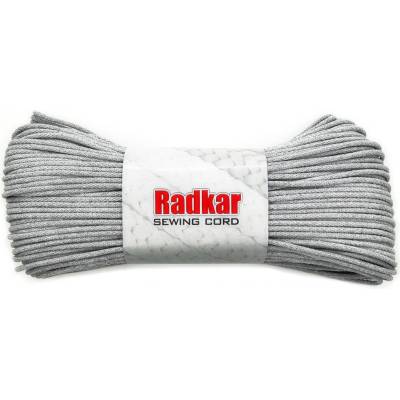 RADKAR šňůry na šití 5mm Granite - 100m návin