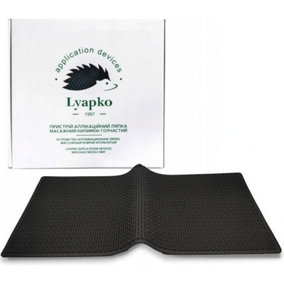 LYAPKO akupresúrna podložka MAX 29 cm x 56 cm 6,2 Čierna