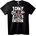 NOONEBRAND Тениска Не мога да получа удовлетворение - 2XL, Black