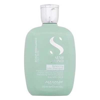 Alfaparf Milano Semi Di Lino Scalp Rebalance Balancing Low Shampoo čisticí šampon pro mastnou pokožku hlavy 250 ml