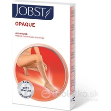 Jobst Opaque kompresívne lýtkové pančuchy so špičkou bežná dĺžka čierne