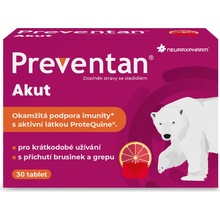 Preventan Akut s příchutí brusinek a grepu 30 tablet