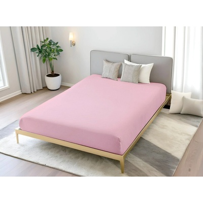 Áčko Plachta Froté Premium RUŽOVÁ 90x200
