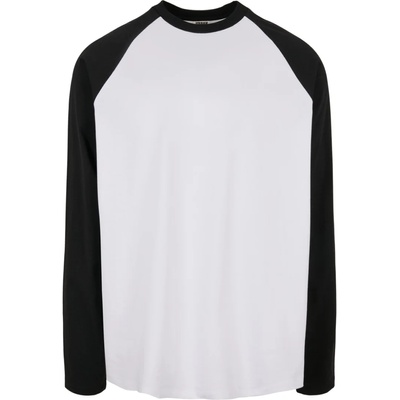 Urban Classics Мъжка блуза с реглан ръкав в бяло и черно Urban ClassicsMODEL256 SALE - , размер XL