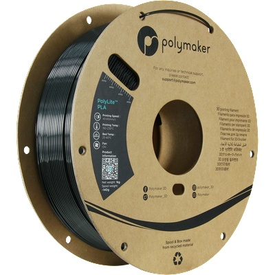 Polymaker PolyLite Silk PLA Black - 1, 75 mm / 1000 g (PA03017)