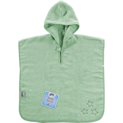 Kikko BIO bavlněná froté osuška s kapucí XKKO Organic 90x90 Mint Stars