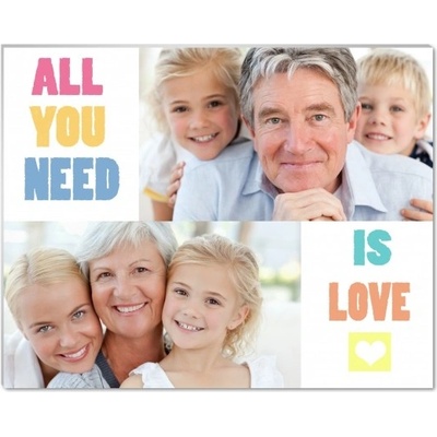 Fotopanel, All you need is love, 27x18 cm - 21822