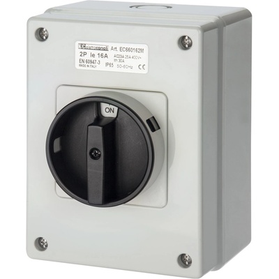 ELMARK Ec660 ШУНТИРАЩ ПРЕВКЛЮЧВАТЕЛ om 4p 100a ЧЕРЕН (ec661004m)