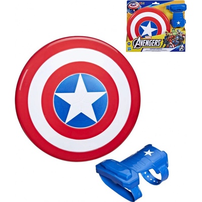Hasbro Magnetický štít Avengers Captain America – Zboží Dáma