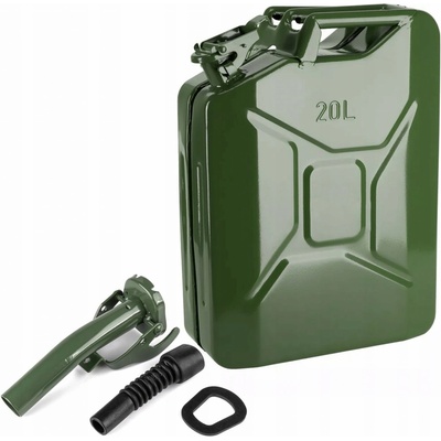 Kraft&Dele KD5440 kanystr kovový zelený 20 l