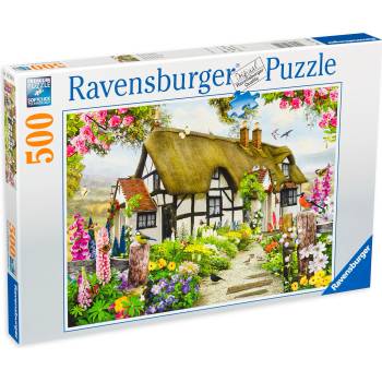 Ravensburger Пъзел Ravensburger от 500 части - Лятна къща (14709)