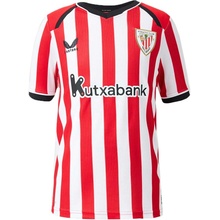Castore ATHLETIC CLUB HOME SS SHIRT Červená Biela Čierna