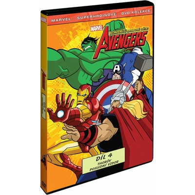 The Avengers Nejmocnější hrdinové světa 4 DVD