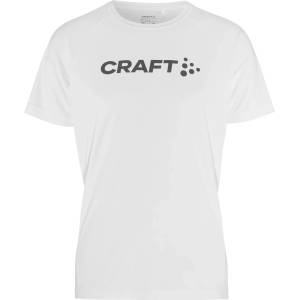 Craft Мъжка спортна тениска Craft Core Unify Logo Tee Sport shirt - White / Granite - размер 3XL (016-9222-1316)