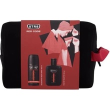 STR8 Red Code : EDT 100 ml + deodorant 150 ml + kosmetická taštička pro muže