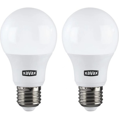 Xavax LED крушка Xavax, E27, 806 lm, 60W, Топло бяла, 2 бр