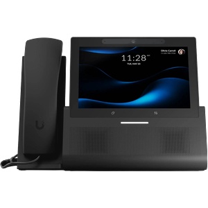 Ubiquiti UniFi UTP-G3-Touch-Enterprise - първокласен настолен смартфон за UniFi Talk, с 7-инчов сензорен дисплей и безпроблемна интеграция с приложенията на UniFi, който се интегрира с PBX платформи на трети с Телефонни апарати