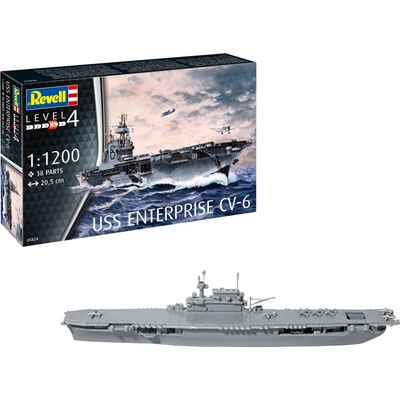 Revell USS Enterprise CV-6 1:1200