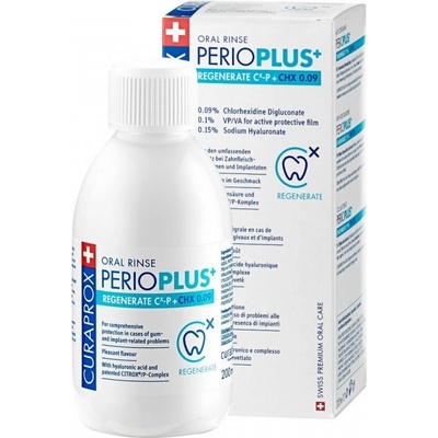 Curaprox Perio Plus+ Regenerate 0.09 CHX 200 ml