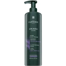 Rene Furterer Okara Silver Toning Shampoo tónovací šampon pre platinovo blond a šedivé vlasy 600 ml