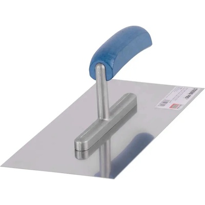 Hladítko Strend Pro Premium, BlueWood, drevená rúčka, 270x130 mm, rovné, 0,7 mm, nerez