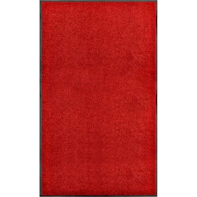 vidaXL Перима изтривалка, червена, 90x150 см (323425)