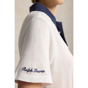 Ralph Lauren тениска с яка дамска от памук Wimbledon (211B16029)
