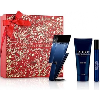 Carolina Herrera Bad Boy Cobalt Électrique Комплект с Парфюм EDP за мъже 100ml