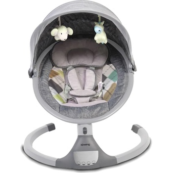 Image 1 of Cangaroo Електрическа люлка Cangaroo - iSwing, светлосива (107884)