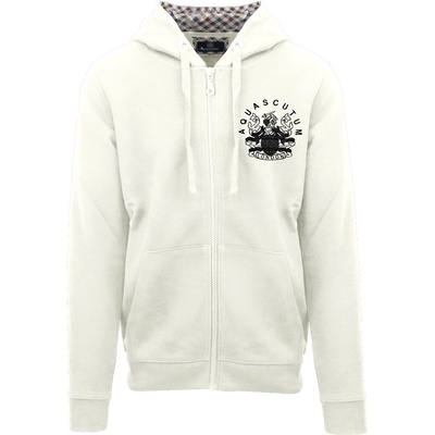 Aquascutum Суичър Aquascutum Men's Zip Hoodie - Butter