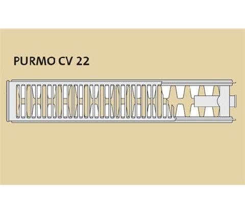 Purmo CV22 900 x 2000