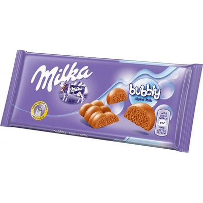 Milka Bubbly Alpine Milk 90 g