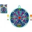 Teddies Terč s lepicími šipkami 2 ks průměr 23 cm