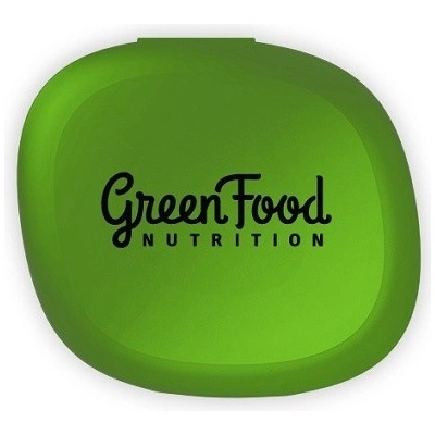 Green Food Pill Box zelený
