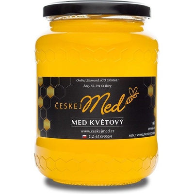 ČeskejMed med květový TEKUTÝ 1 kg