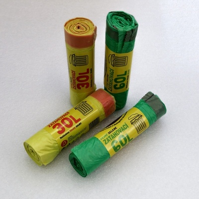 Era-pack Sáček utahovací 12 µm 60l 10ks zelený