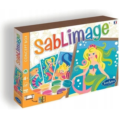 SENTOSPHERE Sablimage Concept Box Pieskové obrázky Morské panny