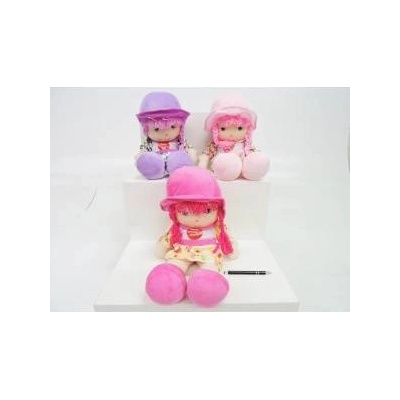 Mattel AST. DOLL rag doll, 50 cm, sings, hat