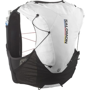 Salomon Раница за трейл бягане Salomon ADV Skin 12 Race Flag Trail running backpack - Black / White (502-9536-0112)
