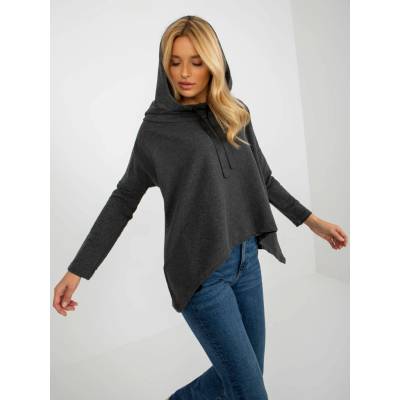 Blouse EM-BZ-HS-20-218.27-dark gray šedá Lily Rose