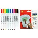 Fixy na textil sada 10 ks Centropen