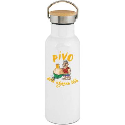 123TRIKO termoska Pivo dělá úžasná těla 500 ml vtipné