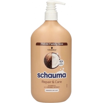 Schauma Repair & Care šampón na poškodené a suché vlasy 750 ml