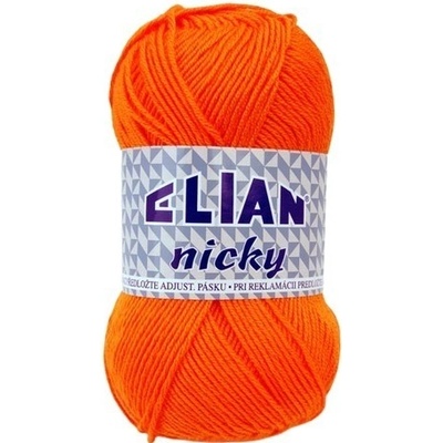 VSV Pletací příze Elian Nicky 5074 - oranžová