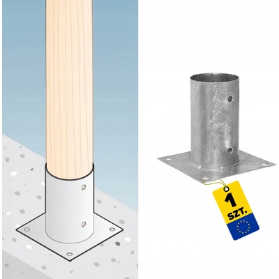 Domax PSPO 100 (101*150*2) Patka sloupku 100 kruhová