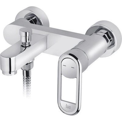 Strohm Teka Смесител за баня, за вана/душ, хром NEXOS (Б.198.ХР)